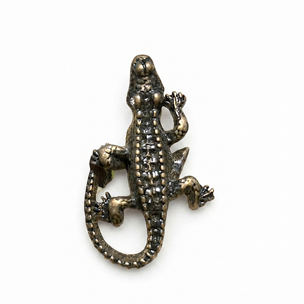 ARGANEL/PRENDEDOR DE LENÇO CROCODILO