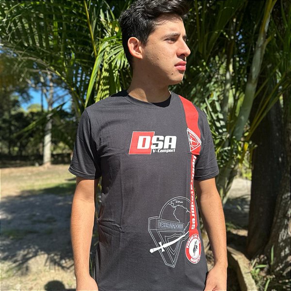 CAMISETA DSA, PRETA