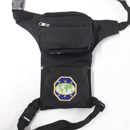 POCHETE DE PERNA PRETA, LOGO LÍDER DBV