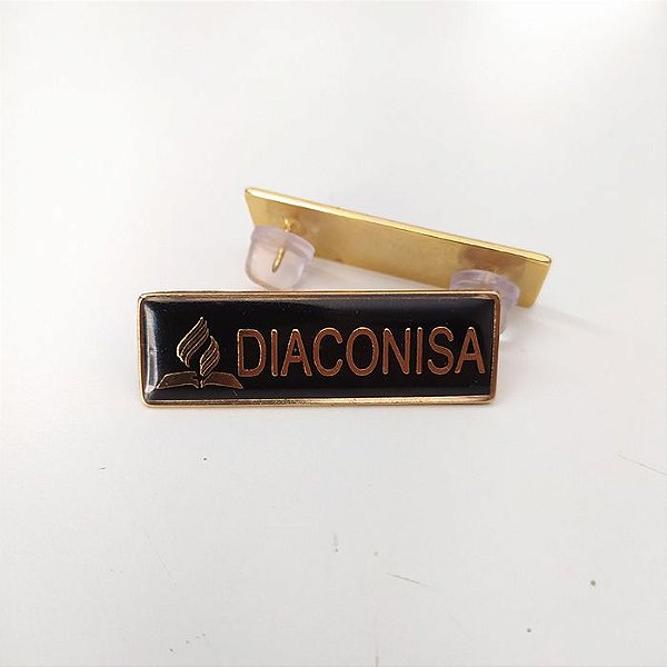 Tira de cargo Funções de Igreja metal, Diaconisa