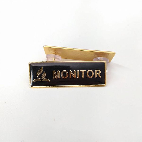 Tira de cargo Funções de Igreja metal, Monitor dourado