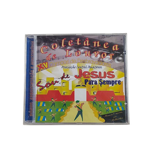 CD, Coletânea de louvores, sou de Jesus para sempre
