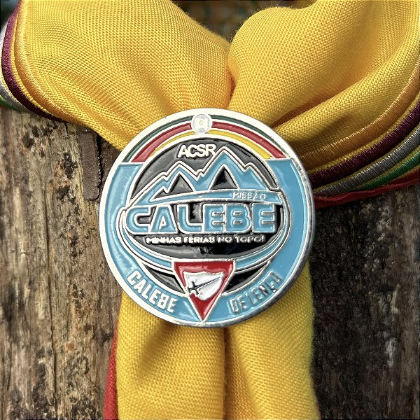 Arganéu/Prendedor de lenço, Calebe 2021, ACSR
