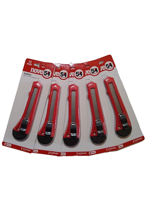 Kit 05 Estilete 18mm nove 54.