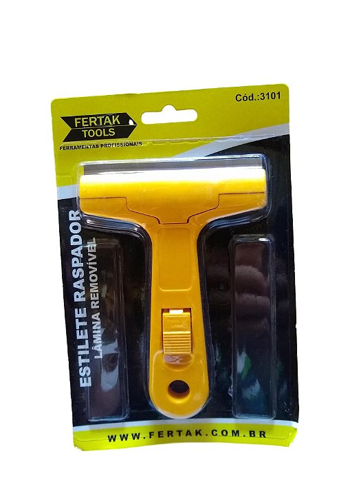 Estilete raspador com lâmina removível Fertak.