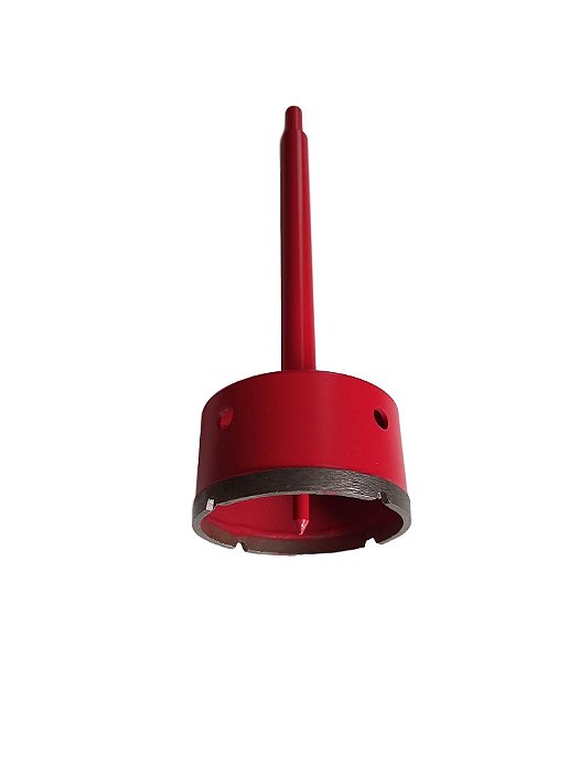 Serra copo diamantada haste 75mm Fertak