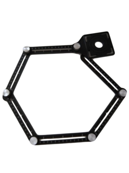 Esquadro multifunções em alumínio 6 partes Lith.