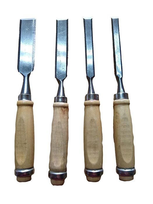 Jogo de formão 4 peças Excellent.