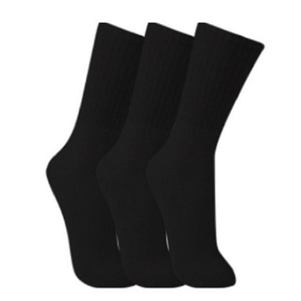 Kit 3 Pares de Meias Cano Longo Preto Trifil T06313