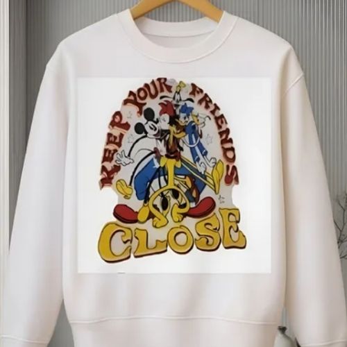 Blusa de Moletom Feminino Personagens  Disney