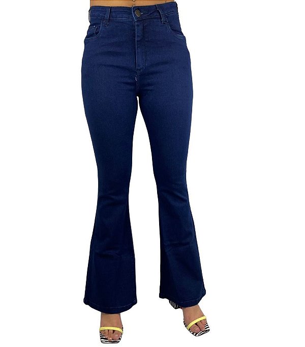 Calça Jeans Flare Cintura Alta Hering H94L1CEJ