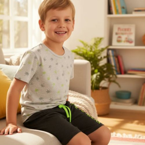 Pijama Infantil Masculino Coqueiros Izitex