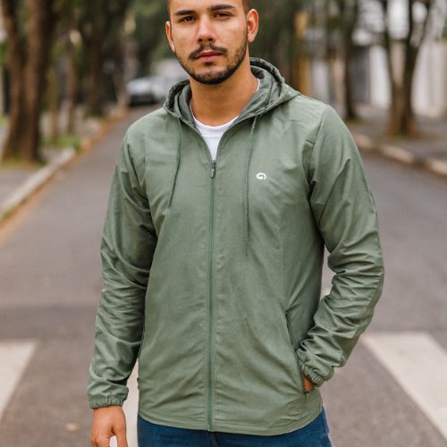 Jaqueta Esportiva Corta Vento Masculina Active Enfim