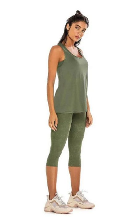 Blusa Regata Feminina Fitness Nadador Enfim
