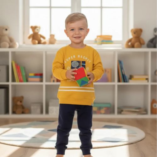 Conjunto Moletom Infantil Tennis Rei Rex