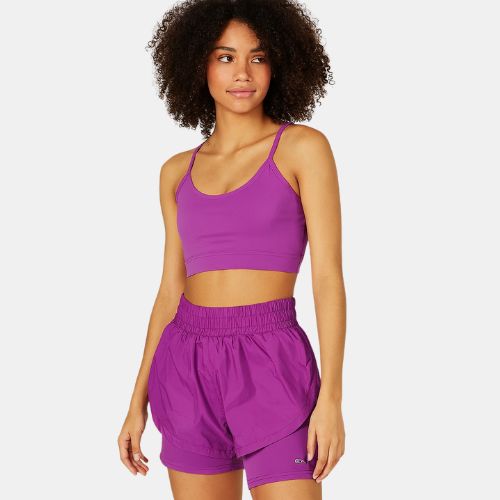 Shorts Feminino Duplo Treino Enfim