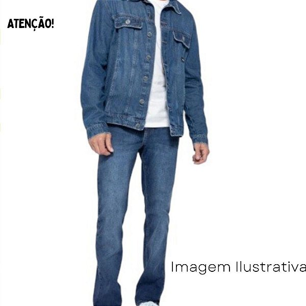 Camisa Jeans Masculina - Enfim