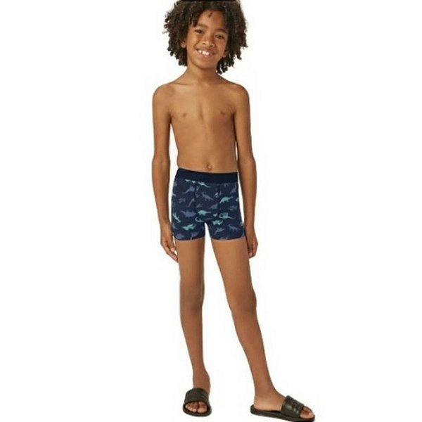 Kit  02 Cuecas Boxer Infantil Malwee Kids