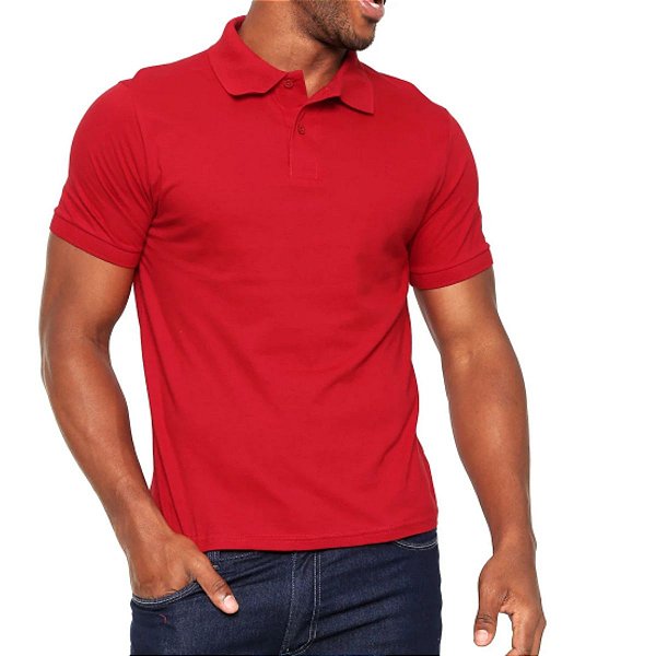 Camisa Polo Básica Masculina   Malwee