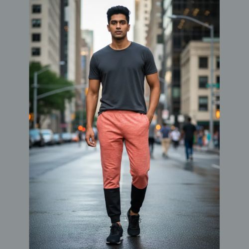 Calça Jogger Masculina Recortes - Enfim Active