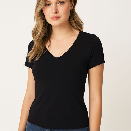 Blusa Baby Look Feminina- Habana
