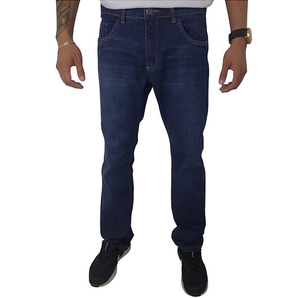 Calça Jeans Escuro Masculina Lowest  -Zoomp