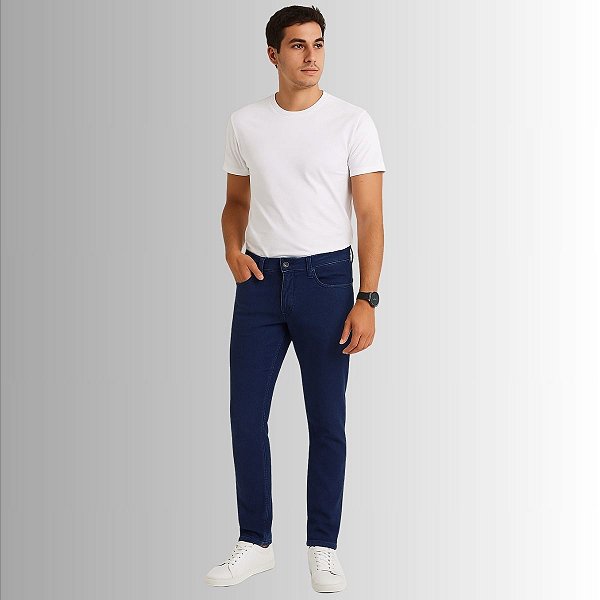 Calça Jeans Masculina Slim Fit- Zoomp