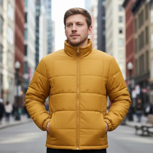 Jaqueta Masculina Tradicional em Poliéster- Enfim