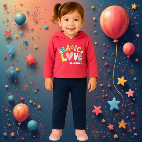 Conjunto Infantil Moletom Peluciado com Zíper – Kely Kety