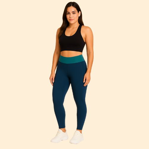 Calça Legging Feminina Cós Alto Confortável - Selene