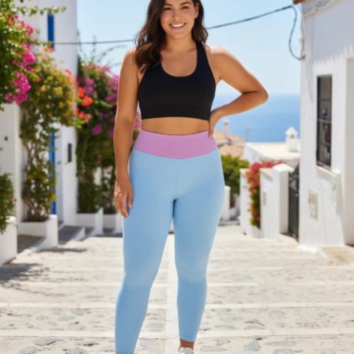 Calça Legging Feminina Cós Alto Confortável - Selene