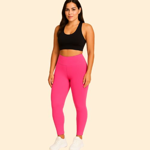 Calça Legging Sem Costura Selene Feminina Cós Alto Conforto e Sustentação