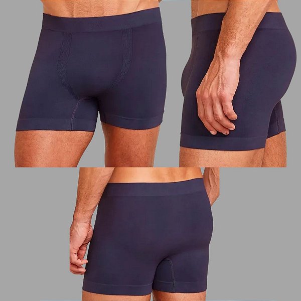 Cueca Original Hope Boxer Adulto Sem Costura Em Microfibra