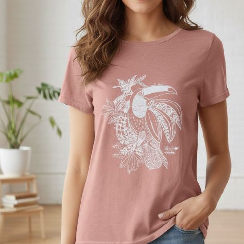 Camiseta Feminina Estampada Malwee