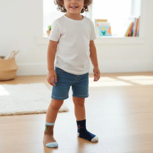 Kit 2 Pares de Meias 23/27 Infantil Cano Curto Scooby-Doo Sortidos