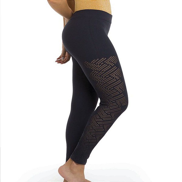 Calça Legging 3D Vazado Trifil