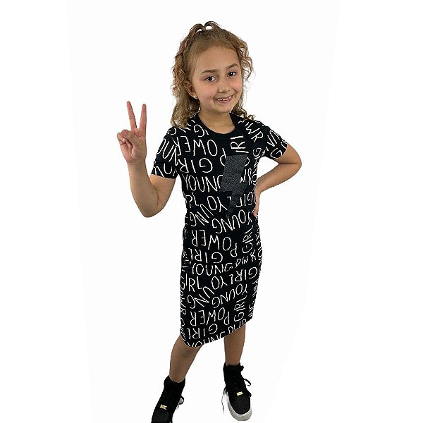 Vestido Manga Curta Raio P80161 Disney