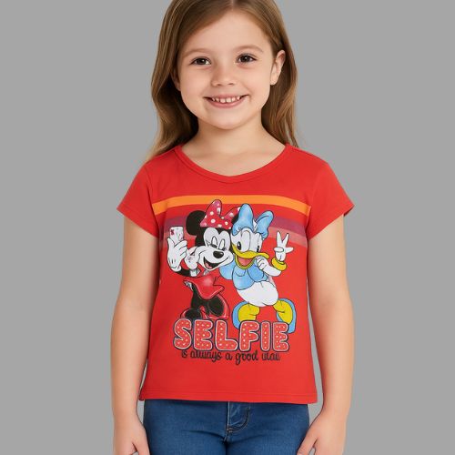 Camiseta Manga Curta Selfie D31219 Disney