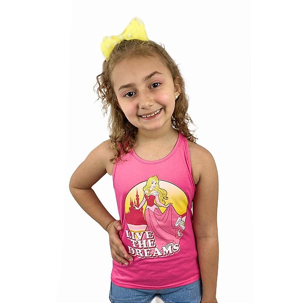 Blusa Regata Princess Malwee Kids 1000069120