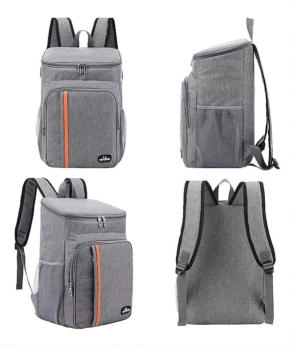 Mochila Térmica WeYoung 18L Cinza - Mojoy