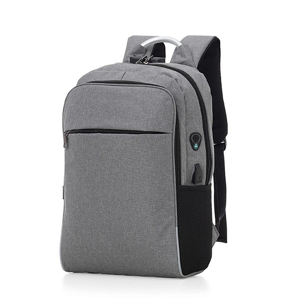 Mochila Antifurto Moderna com Senha e Porta USB