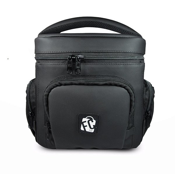 Bolsa Térmica Fitness Master - Lancheira Marmita Preta, Ideal para Refeições
