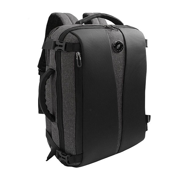 Mochila Executiva Mormaii 17'' com USB - Para Notebook, Trabalho e Viagem