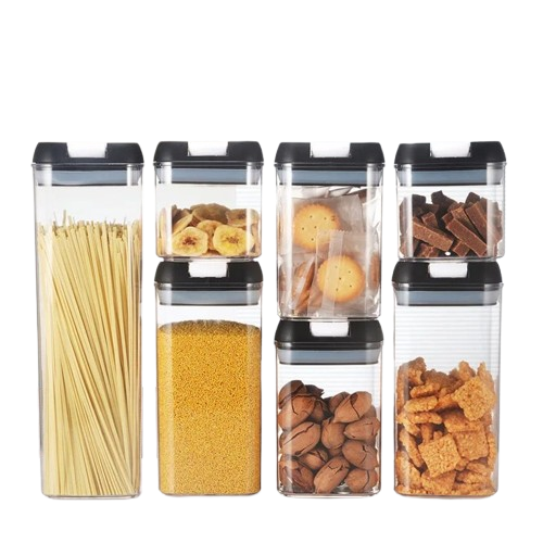 Conjunto de Potes Herméticos para Alimentos – 7 Peças