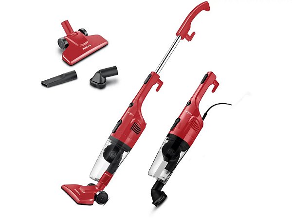 Aspirador de Pó 2 em 1 Mondial 1100W Turbo Cycle - AP-36 Vermelho