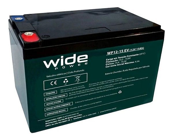 Kit 3 Baterias 36V 12V 15Ah Bike Elétrica Scooter