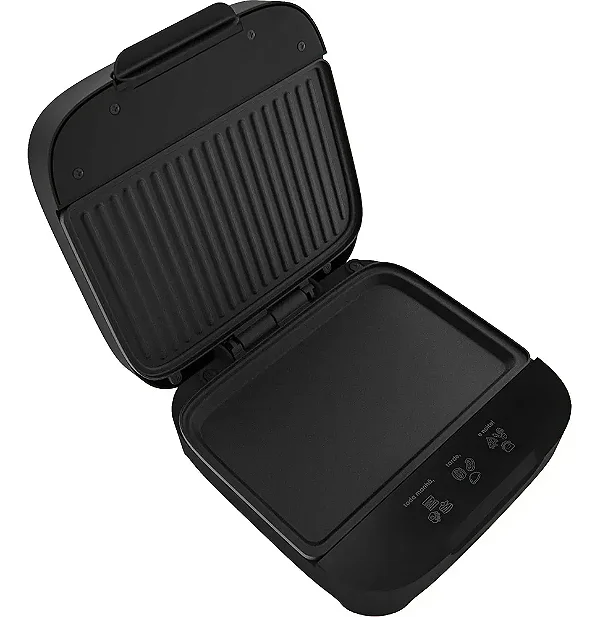 Grill Elétrico MultiChef 3 em 1 Sanduicheira e Prensa