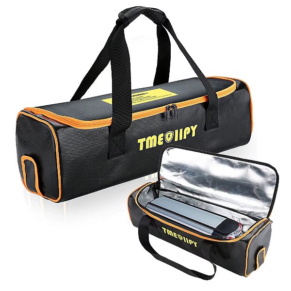 Bolsa Anti Chamas para Bateria Bike Elétrica Fireproof Grande Capacidade