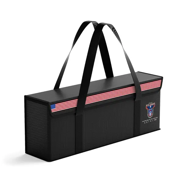 Bolsa Fireproof Waterproof para Bateria Bike Elétrica Hulkgoo