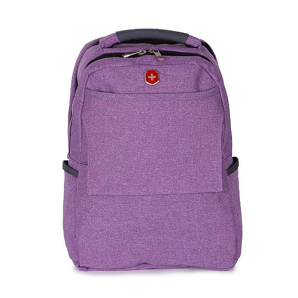 Mochila Executiva para Notebook 17 polegadas Swissland Artemis Lilás